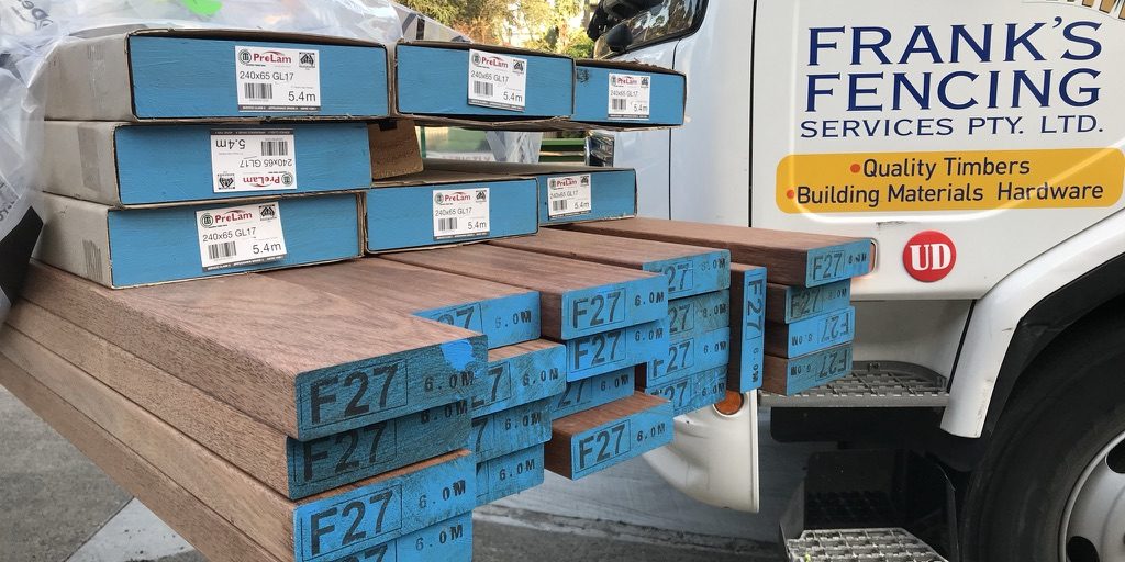 Frank's Fencing - Structural Timber